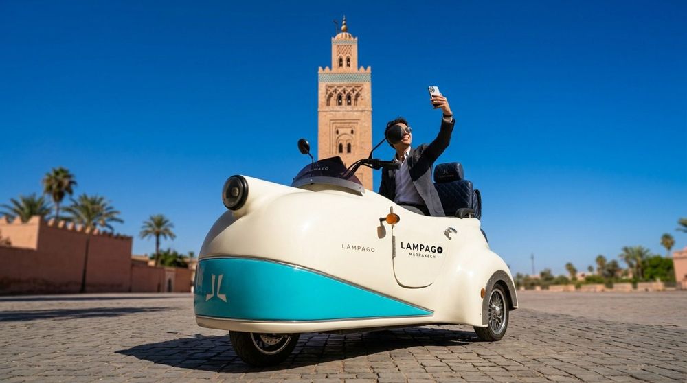 La lumière, ce filtre gratuit · Lampago Marrakech