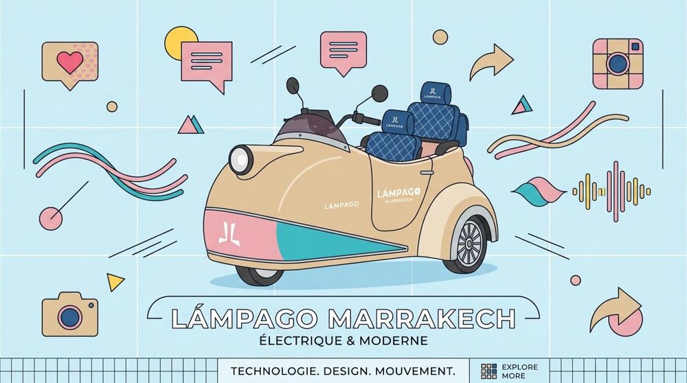 Des Reels prêts avant le retour à l'hôtel · Lampago Marrakech