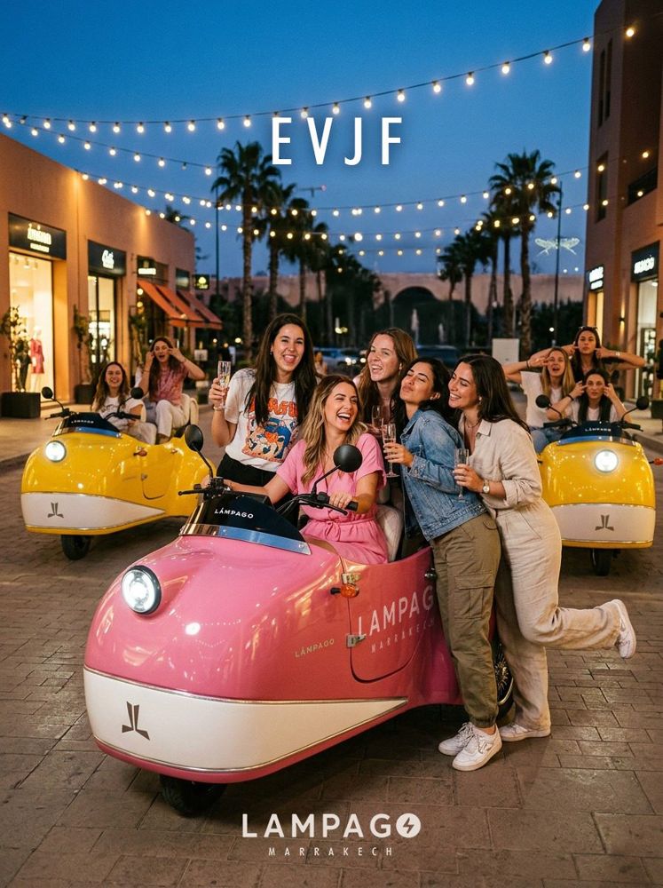 EVJF, anniversaires & convois roses · Lampago Marrakech