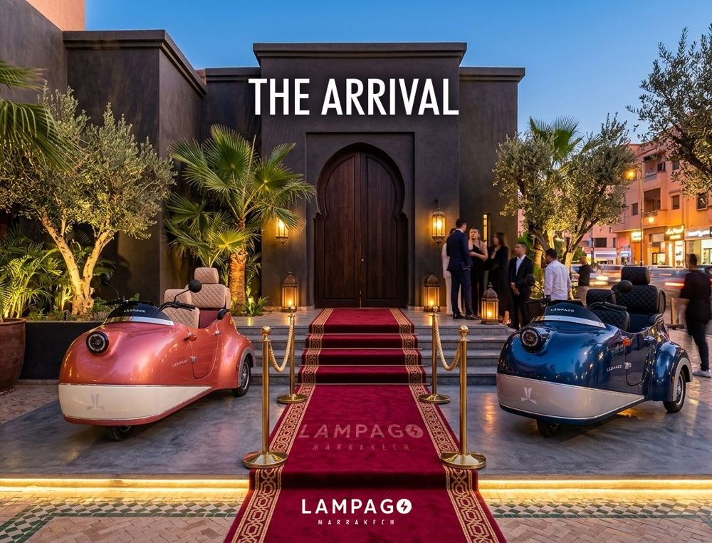 The Arrival : entrer comme une légende · Lampago Marrakech
